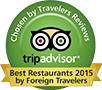 tripadvisor Best Restaurants 2015